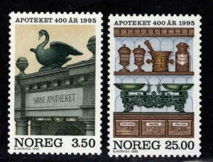 Norway Scott 1090-1091 MNH** Apothecary stamp set