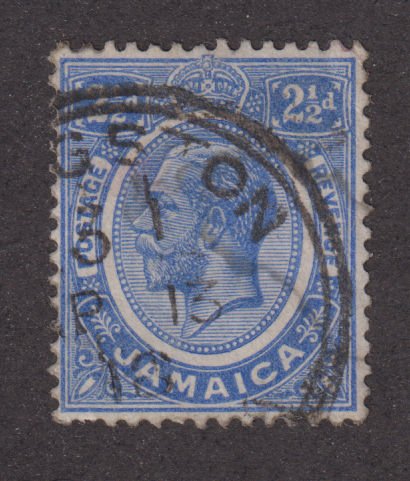 Jamaica 64a  King George V 1912