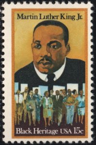 SC#1771 15¢ Martin Luther King Single (1979) MNH