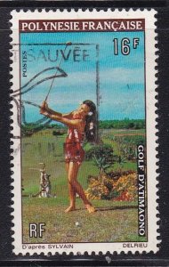 French Polynesia 275, Used - Golf