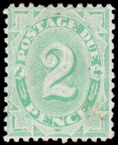 Australia Scott J11a, perf. 11 (1902-04) Mint NH F-VF, CV $240.00 M