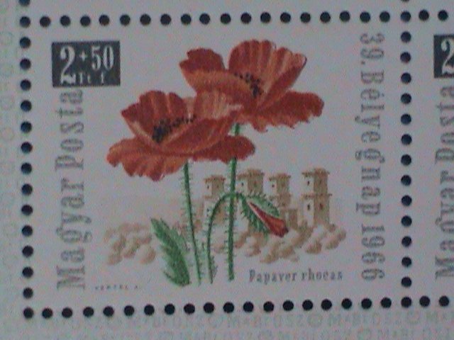 HUNGARY STAMP: 1966- SC# B262b   HUNGARY STAMP DAY:MINT- NH SHEET. VERY RARE