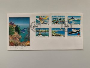 New Zealand Stamp Scott# 964-969 New Zealand Heritage 1989 fdc