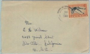 81674 - GUATEMALA -  POSTAL HISTORY -  COVER from SANTA CRUZ VERAPAZ 1950