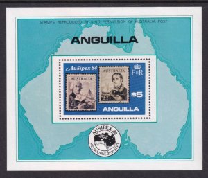 Anguilla 587 Stamp on Stamp Souvenir Sheet MNH VF