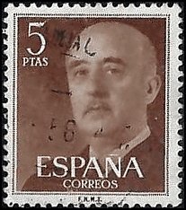 SPAIN   #832 USED (2)