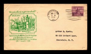 1933 Paktrick Henry Speech Anniversary Cover - N7