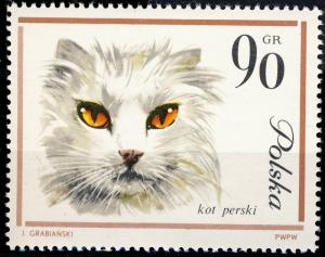 POLOGNE / POLAND / POLEN 1964 Cats Issue Mi.1479 90Gr MINT**