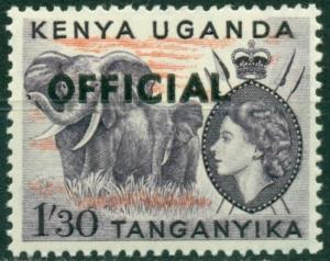 Tanganyika Scott O8 MNH OVPT on Animals Scenes Fauna CV$5+