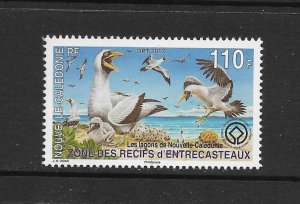 BIRDS - NEW CALEDONIA #1150  MNH