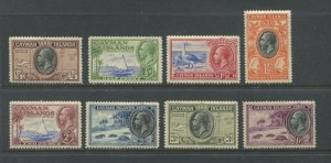 Cayman Islands KGV 1935 values to 6d unmounted mint NH