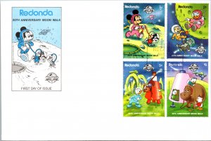 Rwanda, Worldwide First Day Cover, Disney, Space