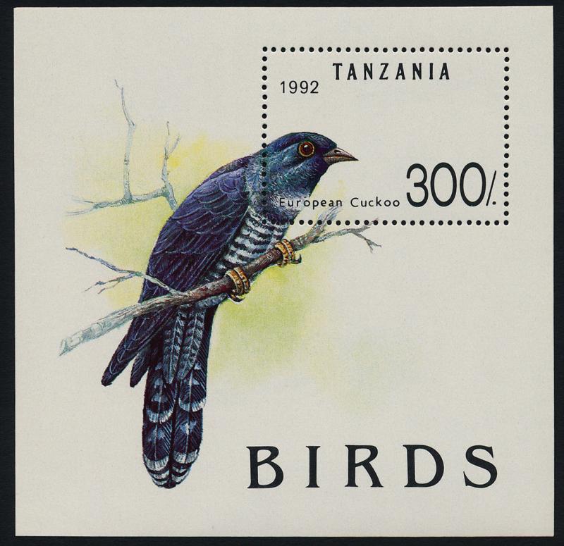 Tanzania 985 MNH Birds, Cuckoo