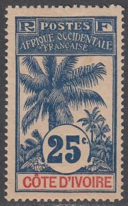 Ivory Coast 27 MH CV $9.50
