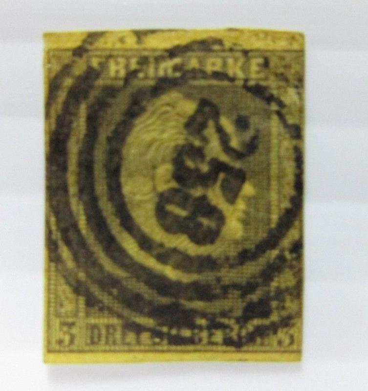 German States Prusia SC #5  used stamp