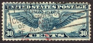 1939, US 30c, Winged Globe, Used, Sc C24