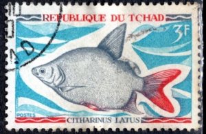 Chad 1969: Sc. # 219; Used CTO Single Stamp