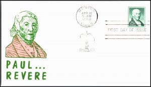 OAS-CNY 5265 FDC 1958 LIBERTY SERIES SCOTT 1048