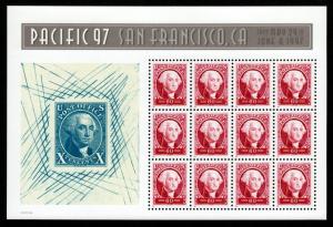 U.S. # 3140 Mint Sheet Pacific97!