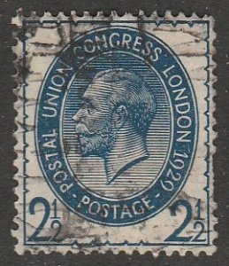Great Britain #208 Used Single Stamp cv $11.50 (U2)