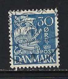 DENMARK 236 VFU SHIP A1384-6