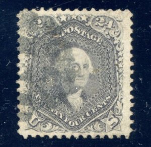 US SCOTT #78 USED-VF-JUMBO GRADED 80J W/ PSE CERT BEAUTIFUL (4/2/24 GP)