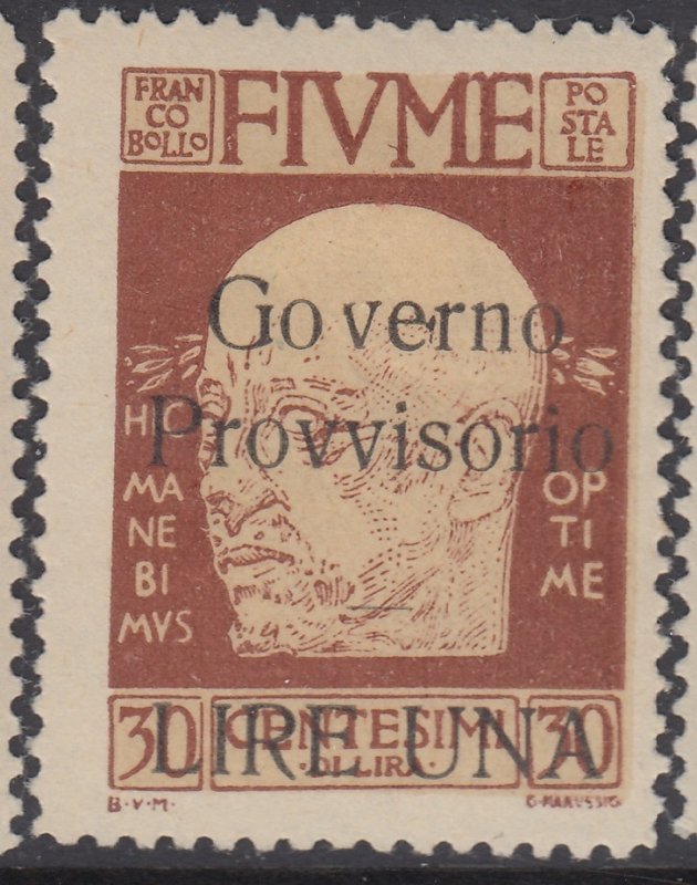 ITALY - Fiume - Sassone n.149-157 +159  cv 85$ - MH*