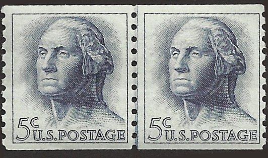 # 1229 - MNH - Pair - George Washington