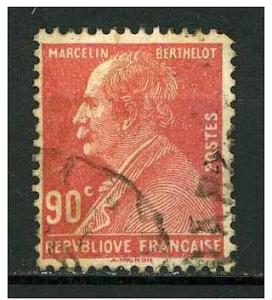 France 1927 - Scott 242 used - 90c, Marcelin Berthelot 