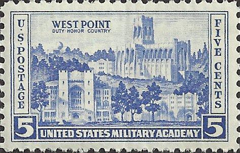 # 789 MINT NEVER HINGED WEST POINT