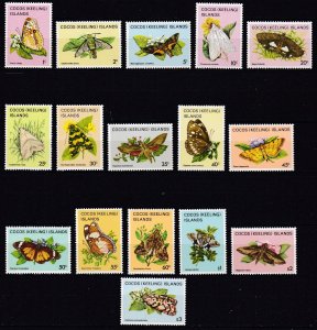Cocos Isl, Fauna, Butterflies MNH / 1982/83
