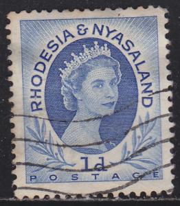 Rhodesia & Nyasaland 142 Queen Elizabeth II 1954