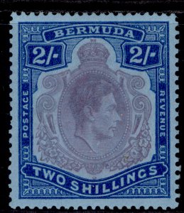 BERMUDA GVI SG116e, 2s dull purple & blue/pale blue, VLH MINT. Cat £15.