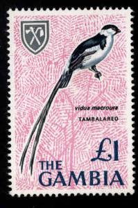 Gambia Scott 227 MNH** Bird stamp