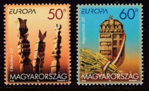 Hungary 1998 Europa (2) Hungarian National Days & Festivals    VF/NH