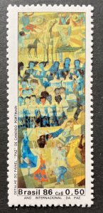 Brazil 1986 #2078, International Peace Year, MNH.