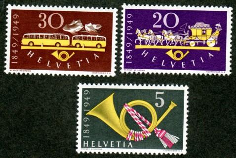 Switzerland # 325-327 Mint Never Hinged!