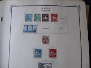 Algeria 1924-1971 Stamp Collection on Scott Specialty Album Pages