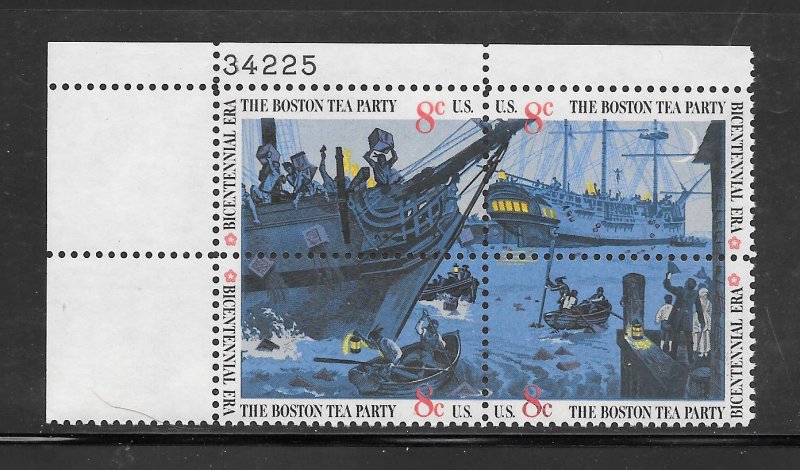 #1480-83 MNH Plate Block