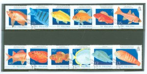 St. Helena #952-963 Used