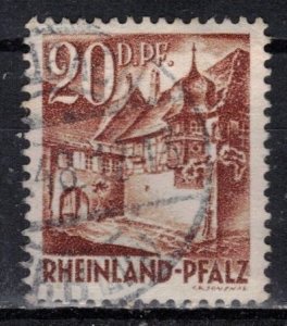 Germany - French Occupation - Rhine Palatinate - Scott 6N23