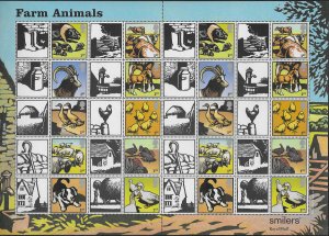 2005 Gran Bretagna animali MNH Unif n. MS 22