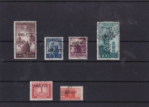 italy trieste mixed stamps 1950 ref 7362