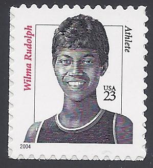 #3422 23c Distinguished Americans-Wilma Rudolph 2004 Mint NH