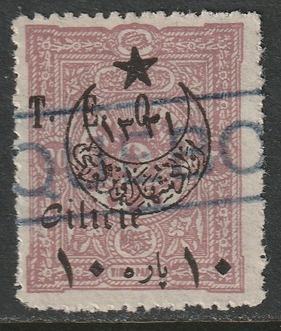 Cilicia 1919 Sc 92 used Paquebot ship cancel