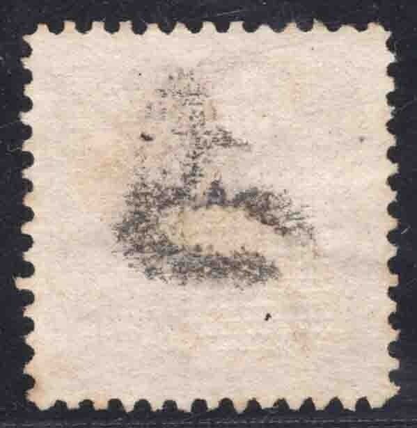 MOMEN: US STAMPS #113 BLACK FANCY CANCEL USED VF/XF JUMBO LOT #79077