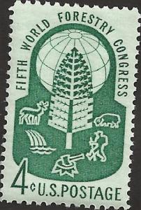 # 1156 MINT NEVER HINGED WORLD FORESRY CONGRESS