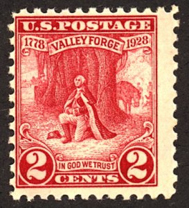 U.S. #645 MINT OG NH