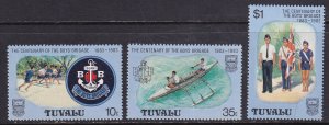 Tuvalu (1983) #204-6 MNH