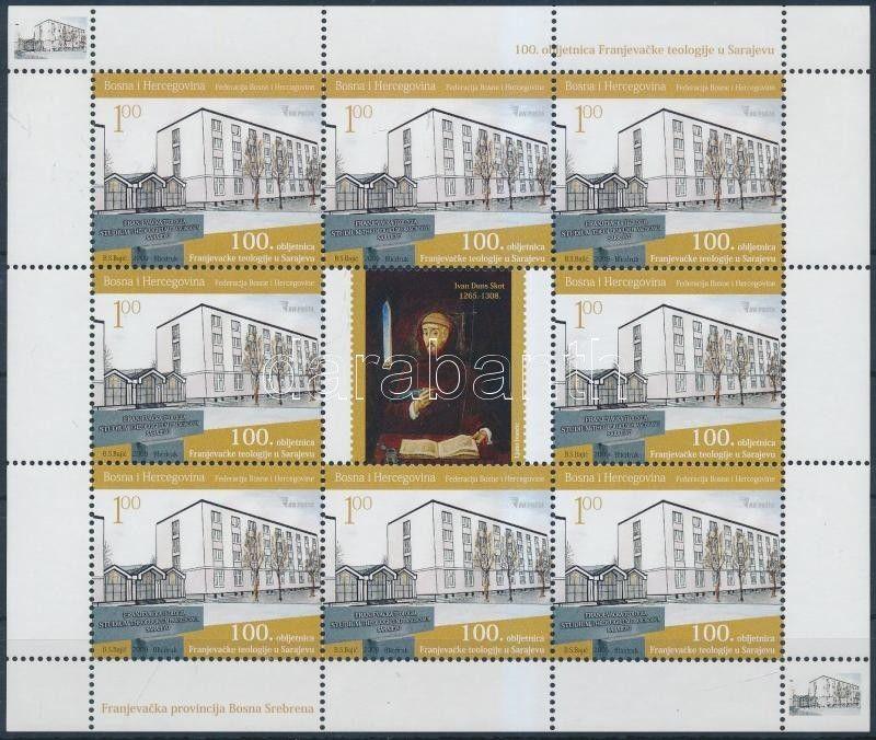 Bosnia Herzegovina stamp Centenary of the Sarajevo Franciscan college WS187350